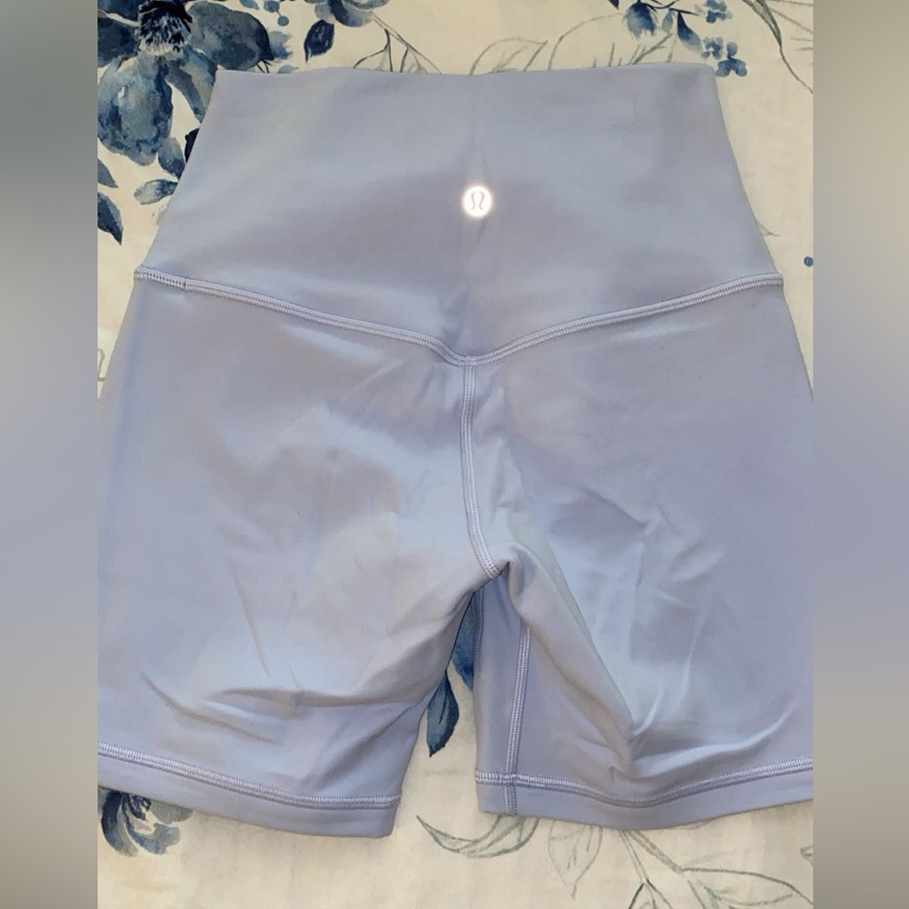 Lululemon align shorts in pastel blue